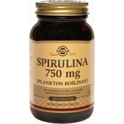 SOLGAR Spirulina 750 mg tabl. 100 tabl.