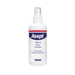 Asept aerozol/spray 100ml.