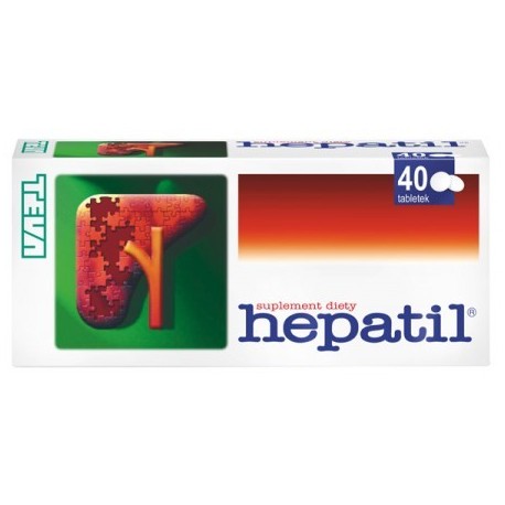 HEPATIL x 40 tabl.