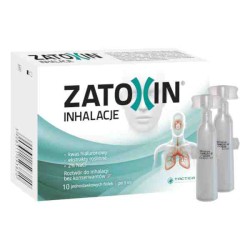 ZATOXIN inhalacje 10 fiolek po 3ml