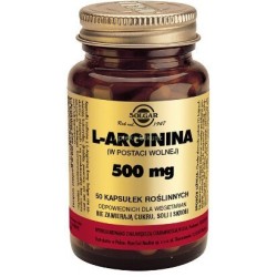 SOLGAR L-Arginina kaps. 0,5 g 50 kaps.