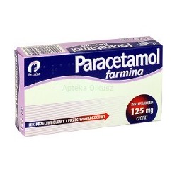 Paracetamol czopki 125 mg x 10 szt.