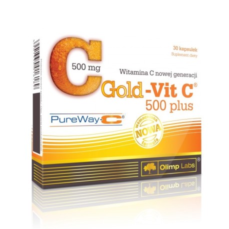 OLIMP Gold-Vit.C  500 Plus Pure Way kaps.